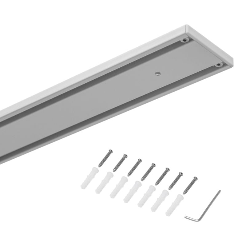 GoodHome Thira 2-spors hvid loftskinne 200 cm