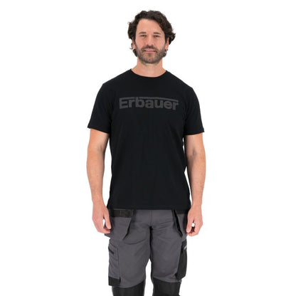 Erbauer sort t-shirt L