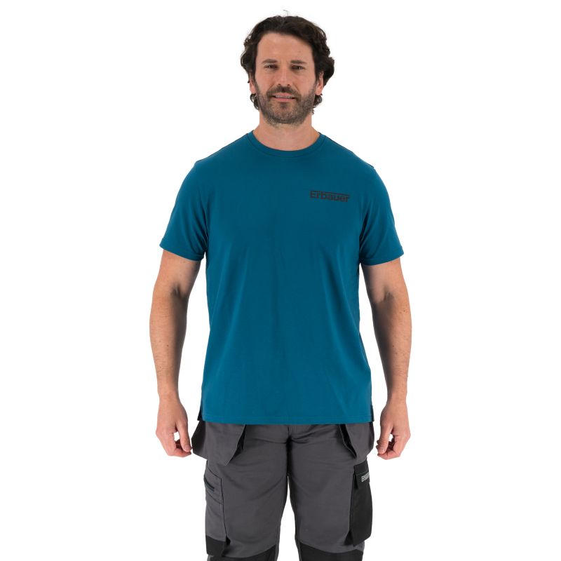 Erbauer blå t-shirt XXL