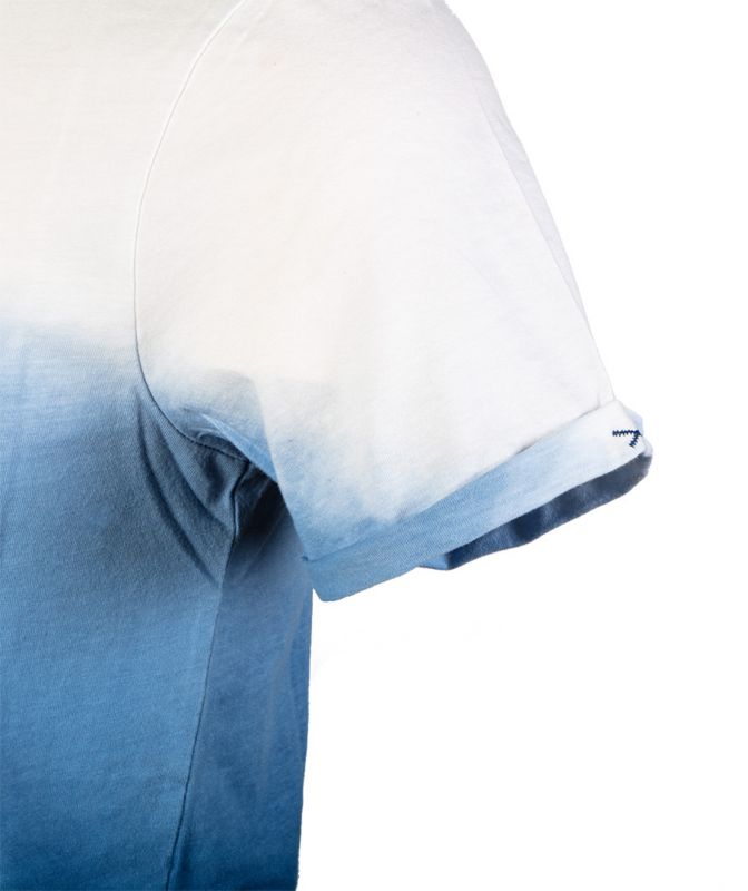NEO TOOLS Denim S t-shirt hvid-blå 1 stk.