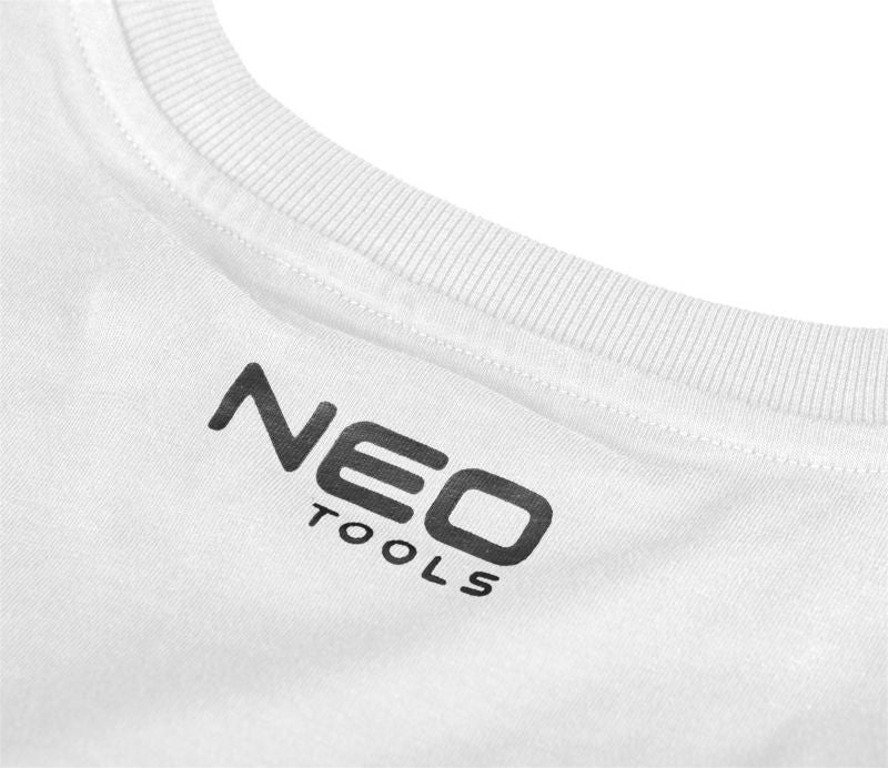 NEO TOOLS universel t-shirt S hvid 1 stk.