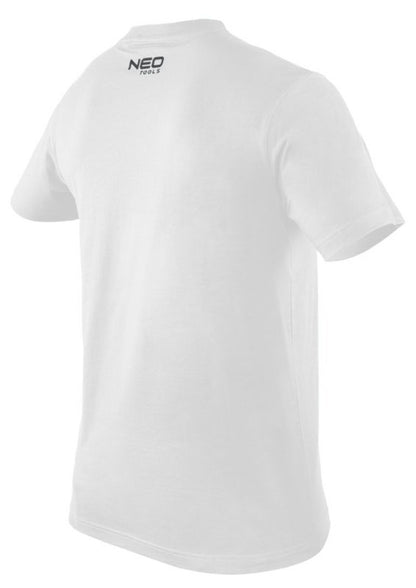 NEO TOOLS universel t-shirt S hvid 1 stk.