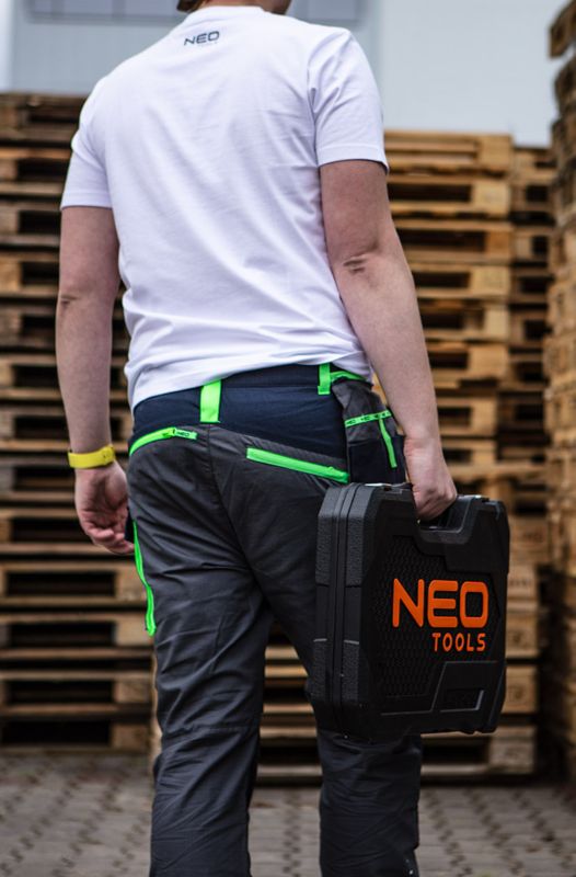NEO TOOLS universel t-shirt S hvid 1 stk.