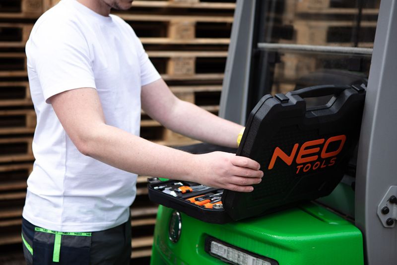 NEO TOOLS universel t-shirt S hvid 1 stk.