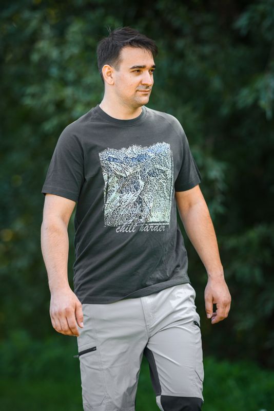 NEO TOOLS outdoor t-shirt bjerge XXL grafitgrå 1 stk.