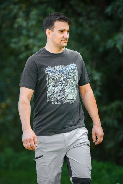 NEO TOOLS outdoor t-shirt bjerge XXL grafitgrå 1 stk.