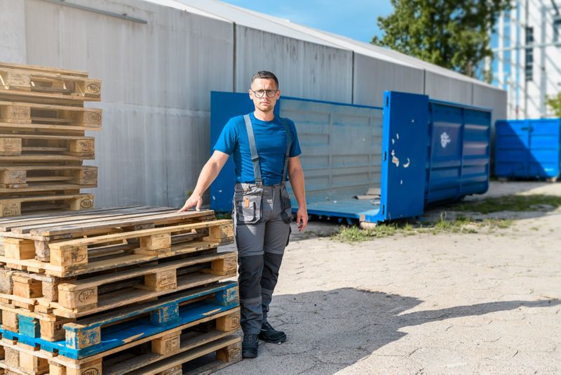 NEO TOOLS HD+ arbejdstrøje L blå 1 stk.