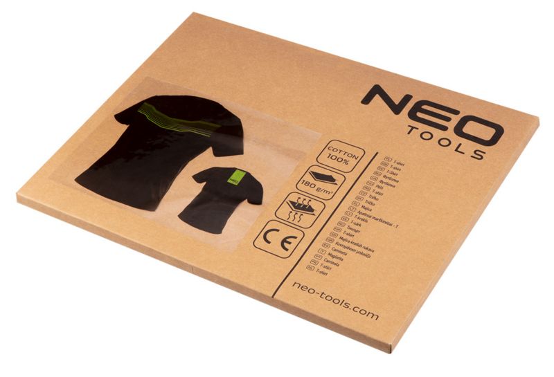 NEO TOOLS Premium PRO XL arbejdst-shirt sort 1 stk.