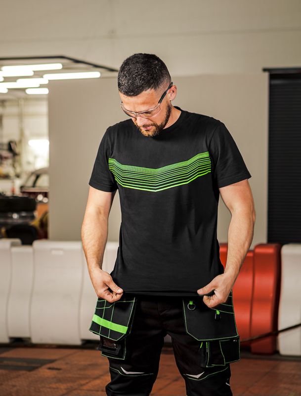 NEO TOOLS Premium PRO arbejdst-shirt XXL sort 1 stk.