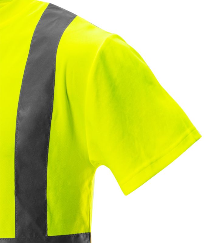 NEO TOOLS advarselarbejds-T-shirt med intens synlighed S gul 1 stk.