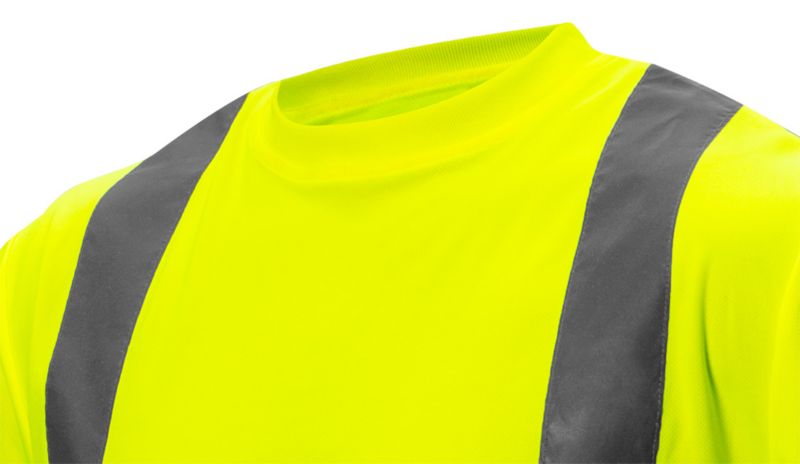 NEO TOOLS advarselarbejds-T-shirt med intens synlighed S gul 1 stk.