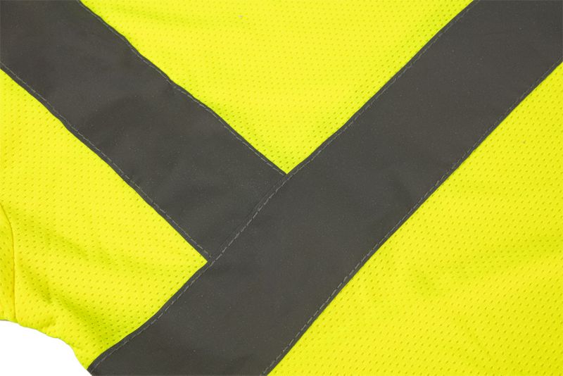 NEO TOOLS advarselarbejds-T-shirt med intens synlighed S gul 1 stk.