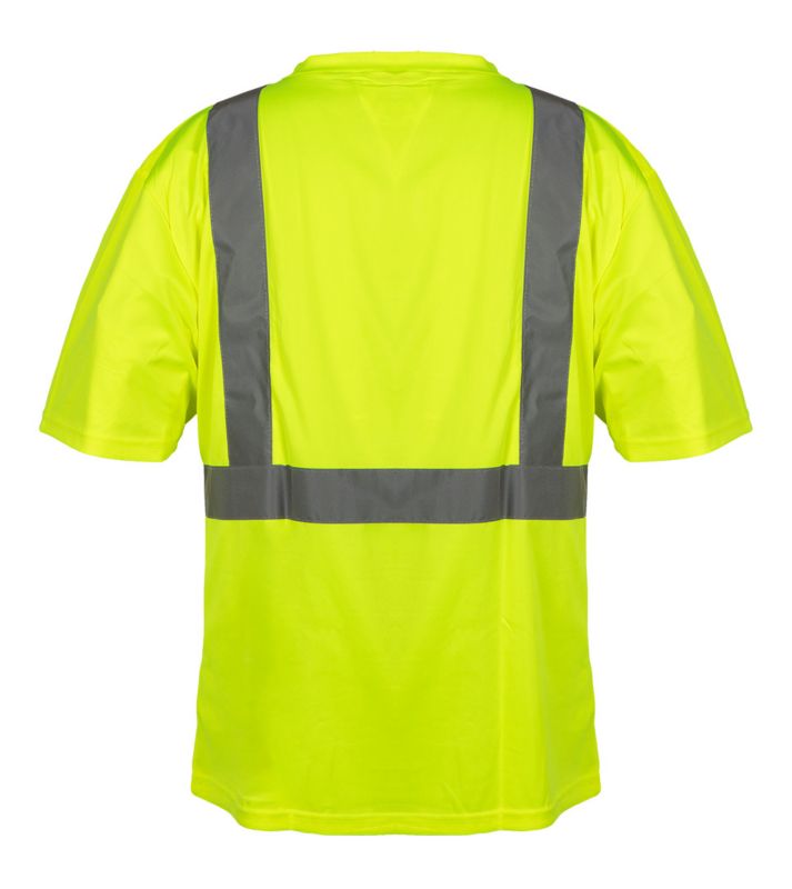 NEO TOOLS advarselarbejds-T-shirt med intens synlighed S gul 1 stk.