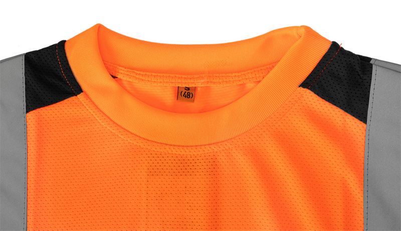 NEO TOOLS advarselarbejdst-shirt med høj synlighed XL orange 1 stk.