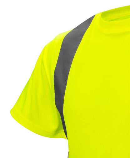 NEO TOOLS advarselst-shirt med høj synlighed XL gul 1 stk.