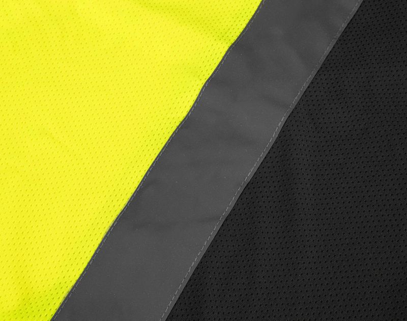NEO TOOLS advarselst-shirt til arbejde med intens synlighed XXL gul 1 stk.