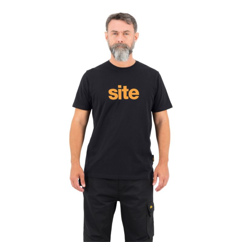 Site Allitt t-shirt i sort XL