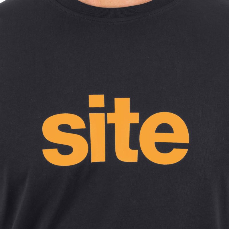 Site Allitt t-shirt i sort XL