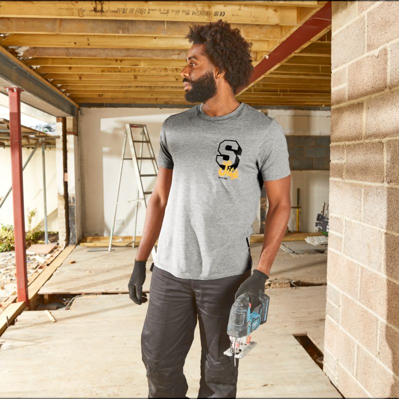 Site Hemmi t-shirt grå XL