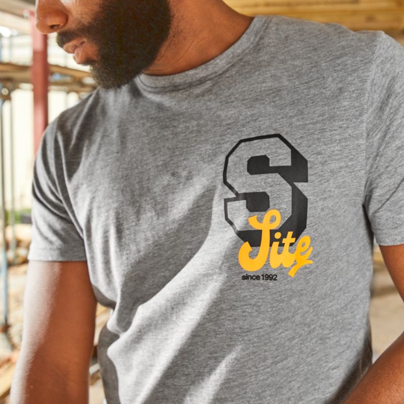 Site Hemmi t-shirt grå XL