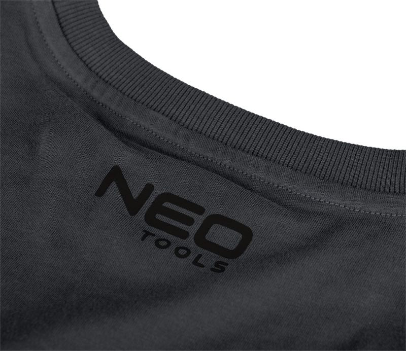 NEO TOOLS Feel the Bit XXL trykt t-shirt grå 1 stk.