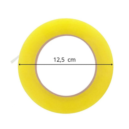 Springos selvklæbende pakkebånd 150 m x 4,5 cm transparent, 1 stk.