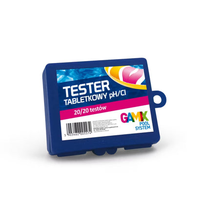 Tablettester pH og Klor Blå 24 Stk