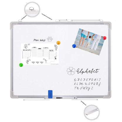Springos magnetisk whiteboard 60 x 45 cm, 1 stk.
