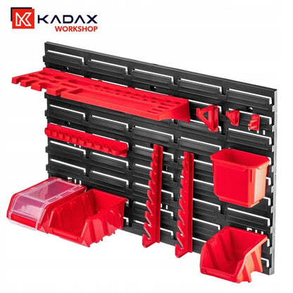 Kadax værktøjstavle 116 x 39 cm til garage og værksted
