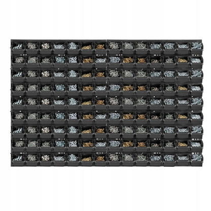 KADAX værktøjstavle 116 x 78 cm til garage med 140 bakker