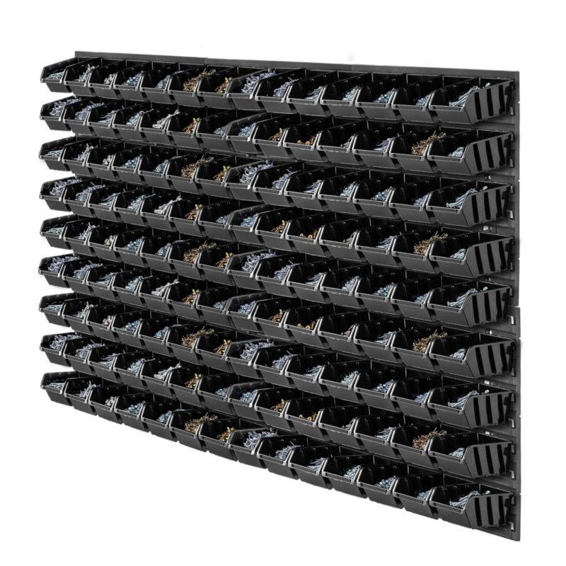 KADAX værktøjstavle væg 117x78 cm med 126 dele til værksted og garage