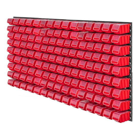 KADAX værktøjstavle 156 x 78 cm med 135 dele – værksted, garage, bakker