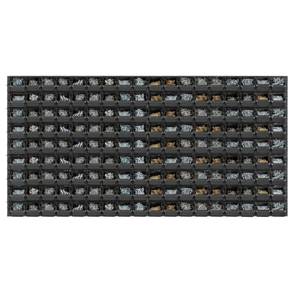 KADAX værktøjstavle væg 156x78 cm med 162 dele til værksted og garage