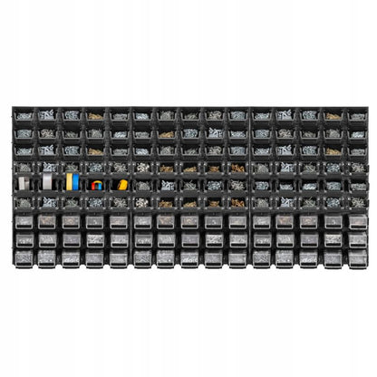 KADAX værktøjstavle 174x78 cm med 135 garage- og værkstedsbakker