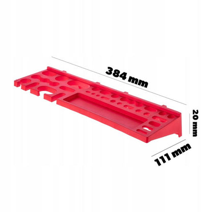 KADAX værkstedsplade 116x39 cm med 46 dele