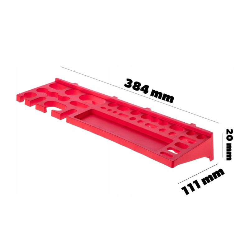 KADAX værkstedsplade 116x39 cm med 46 dele