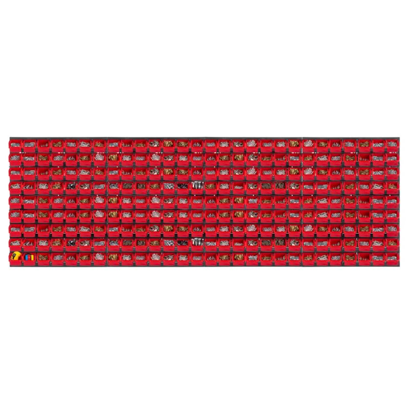Stor KADAX værkstedsplade 232 x 78 cm med 252 dele