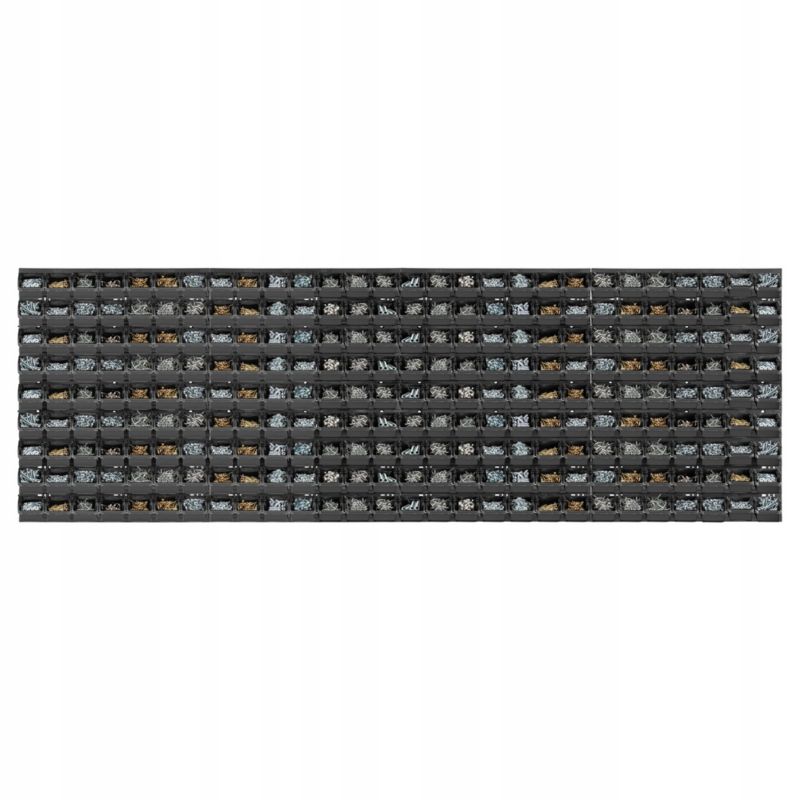 KADAX værkstedsplade væg 232 x 78 cm med 252 dele