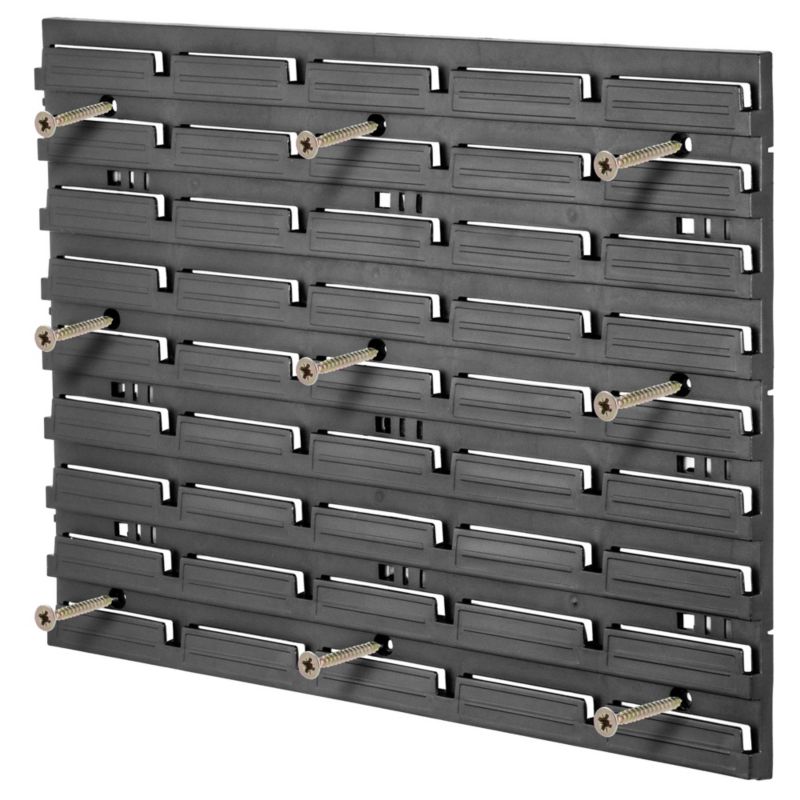 KADAX værkstedsplade til værktøj 116x39 cm med 50 bakker og holdere til garage