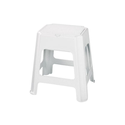 Brusetaburet Hvid Polypropylen 42,5x37x43 cm 150 kg