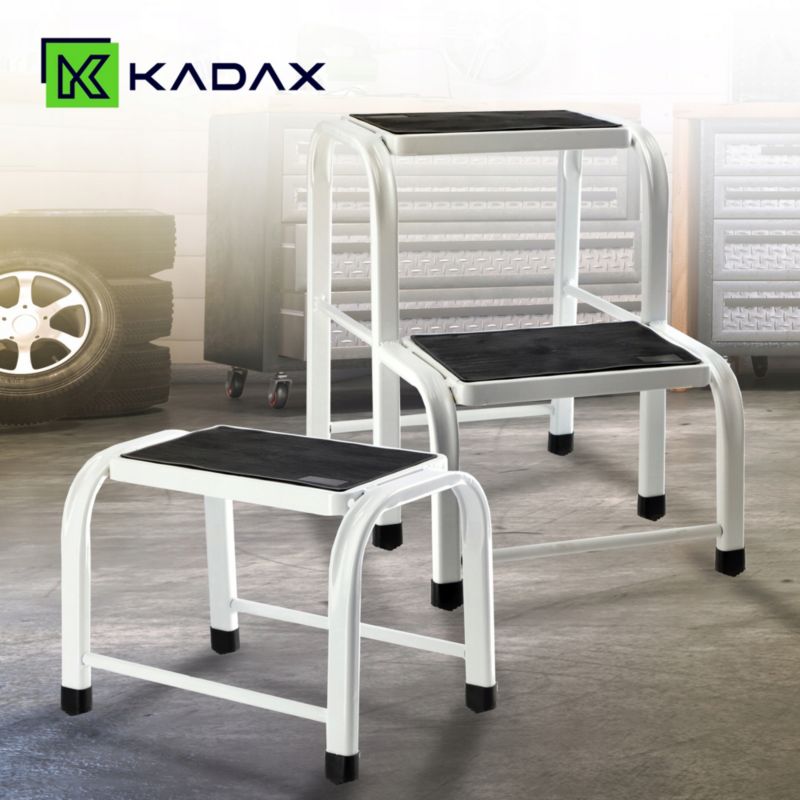 KADAX metaltrappestol robust platform med bæreevne på 150 kg