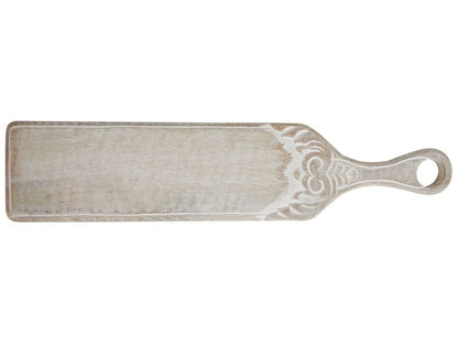 Edfu bakke i malet lyst træ, 1 stk.