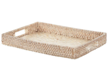 Ndebele malet bakke i naturlig finish, 1 sæt