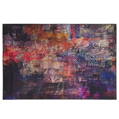 Tæppe 140x200 cm Flerfarvet Polyester