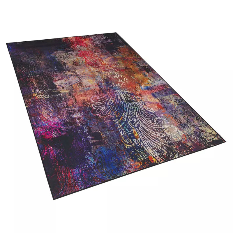 Tæppe 140x200 cm Flerfarvet Polyester