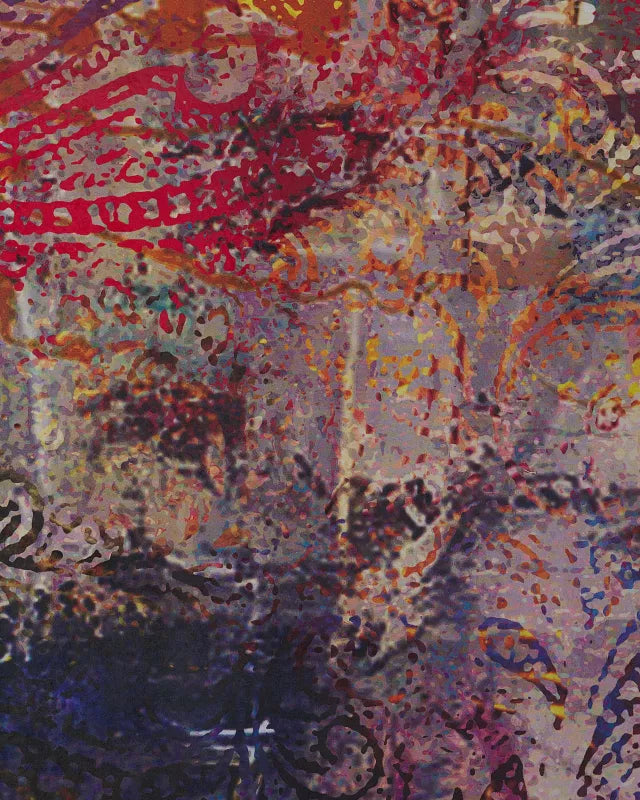 Tæppe 140x200 cm Flerfarvet Polyester