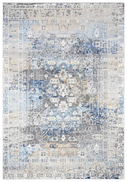 Tæppe Idaho 240x330 cm Kremet Blå G549E