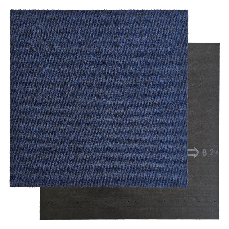 Tæppeflise Madrid 2583 Blå 50x50 cm 5 m²