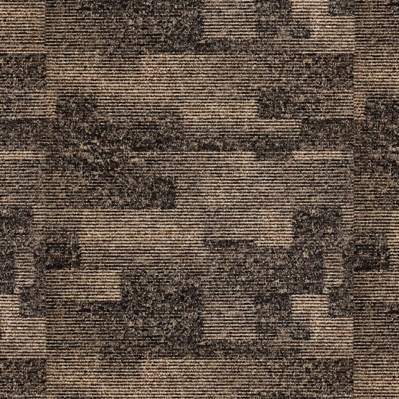Tæppeflise Vienna Blockx 17 50x50 cm Brun 5 m²