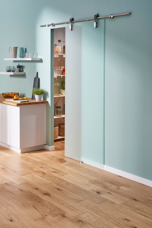 Skydedørspanel Soyo 850 mm Frostet Glas